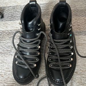 rag and bone leather hiker boots